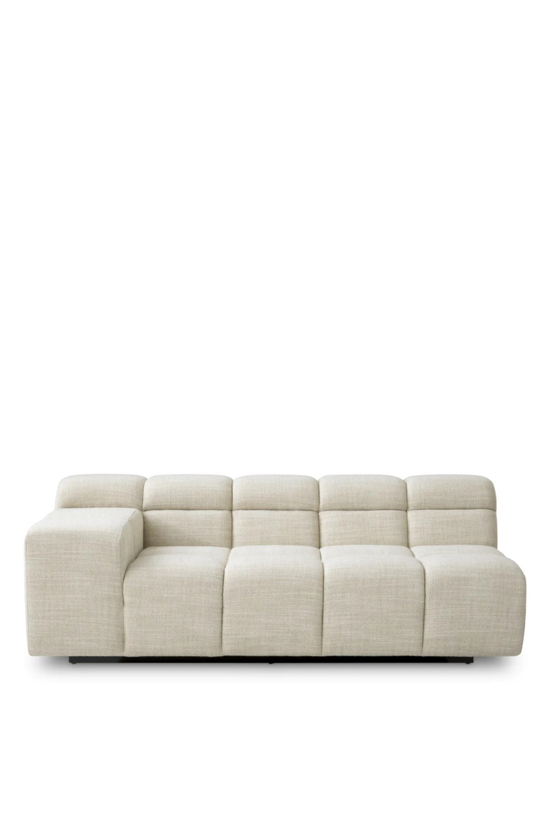 Canapé modulaire Albury beige (gauche) | Eichholtz Hunter | OROA.fr