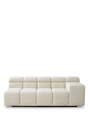 Canapé modulaire Albury beige (droit) | Eichholtz Hunter | OROA.fr