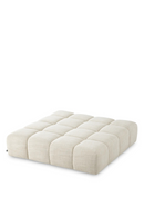 Pouf modulaire Albury beige | Eichholtz Hunter | OROA.fr