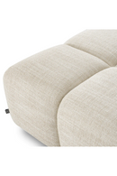 Pouf modulaire Albury beige | Eichholtz Hunter | OROA.fr