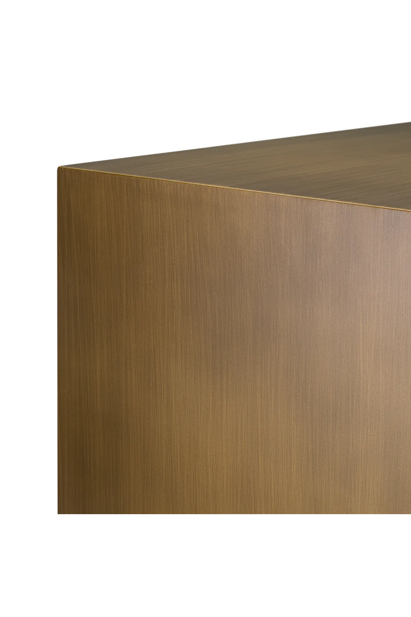 Table basse en laiton brossé | Eichholtz Rafaello | Meubleluxe.fr