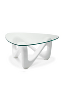 Table basse sculpturale blanc cassé | Eichholtz Aventura | OROA.fr