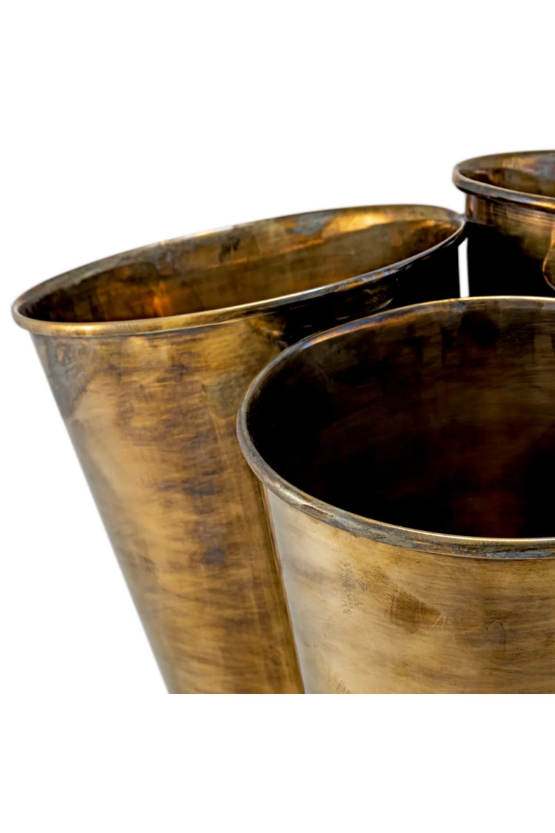 Seau a vin en laiton vintage | Eichholtz Christian | OROA.fr