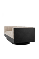 Canapé Beige à Cannelures | Eichholtz Davide | OROA.fr