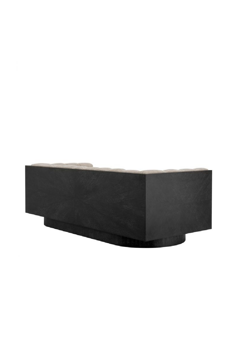 Canapé Beige à Cannelures | Eichholtz Davide | OROA.fr