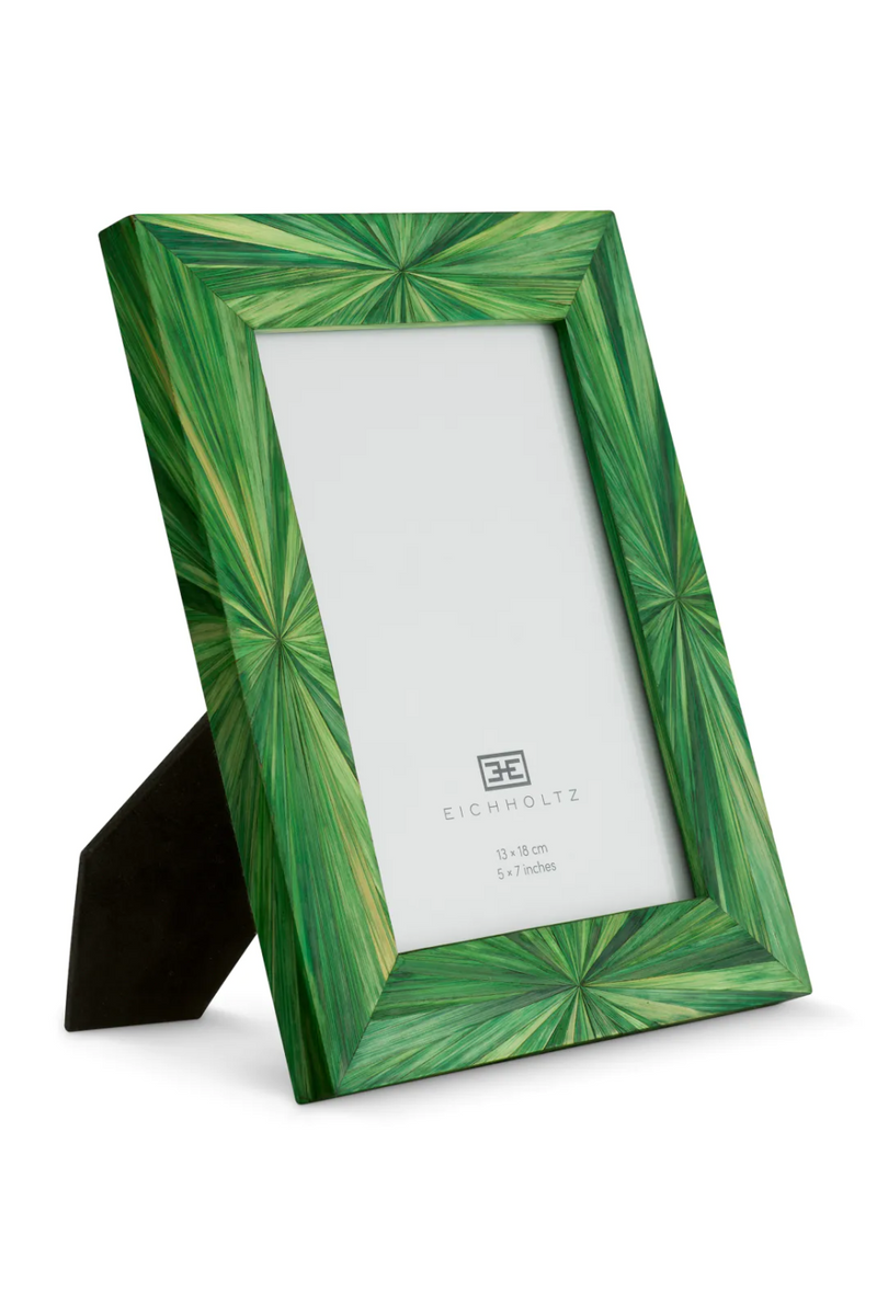 Cadre photo marqueterie verte | Eichholtz Harvard L | OROA.fr