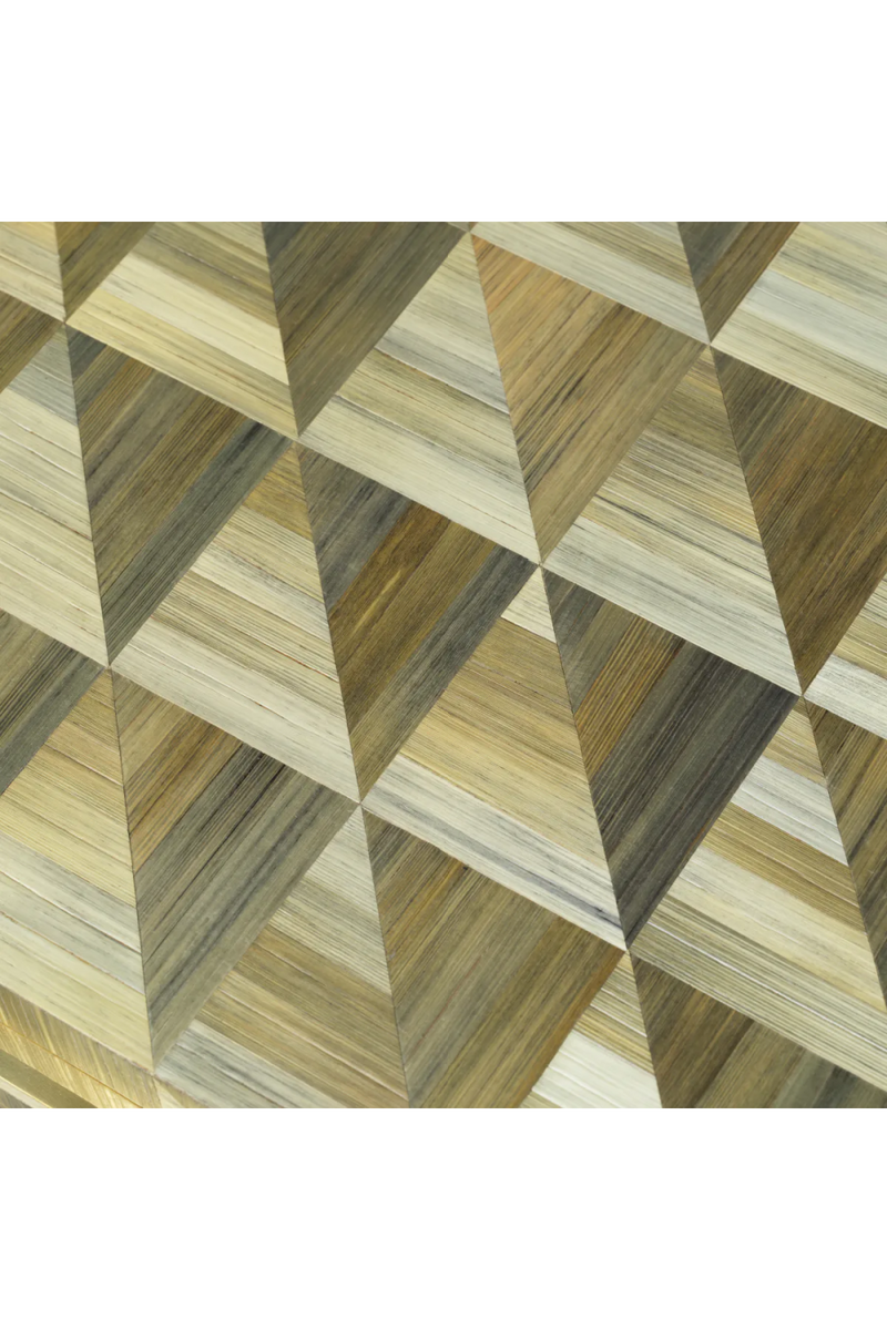 Boite en marqueterie brune | Eichholtz Hilgard | OROA.fr