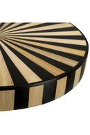Table d'appoint avec dessus a rayures | Eichholtz Albany | OROA.fr
