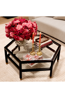 Plateau de bureau marqueterie marron | Eichholtz Harvard S | OROA.fr