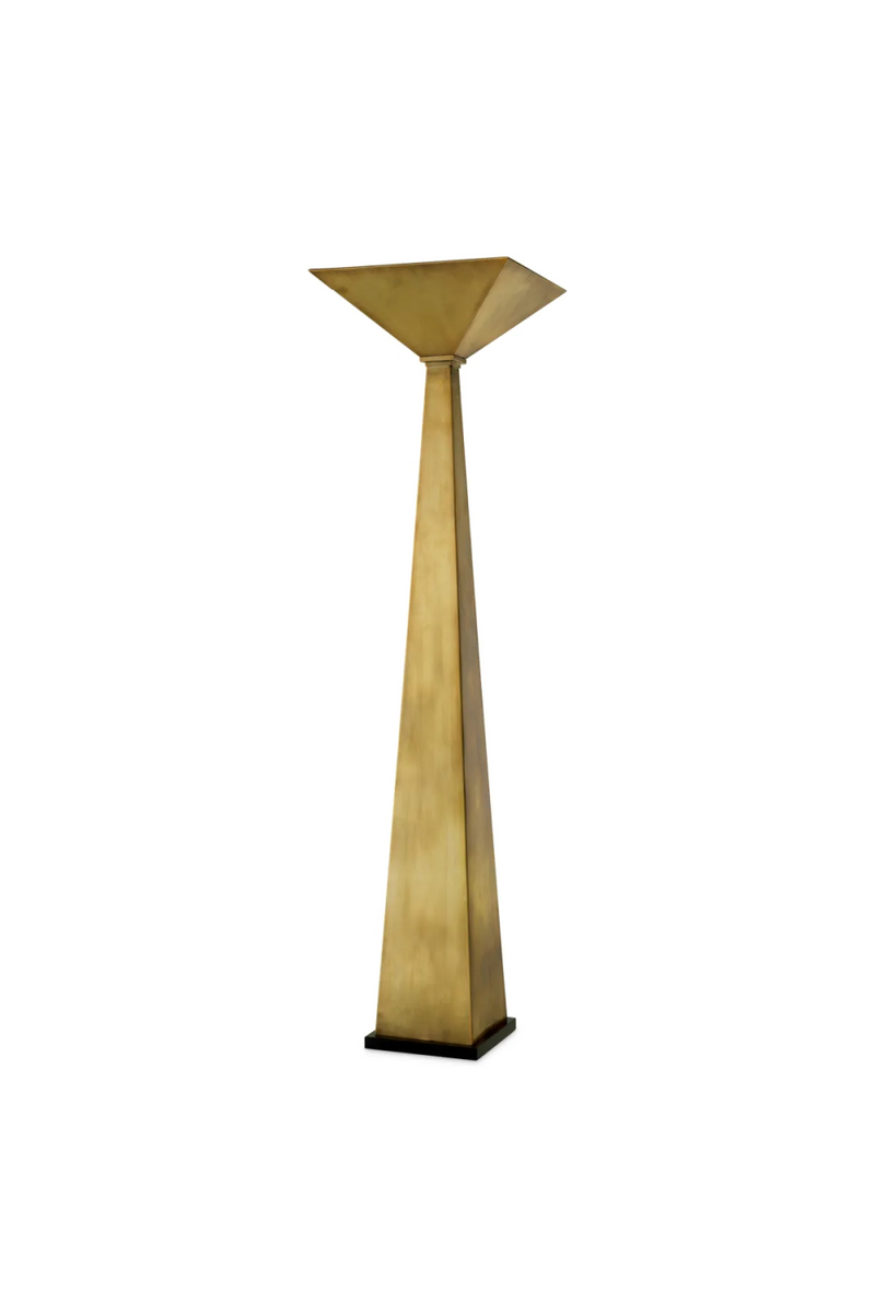 Lampadaire en laiton vintage | Eichholtz Augustus | OROA.fr