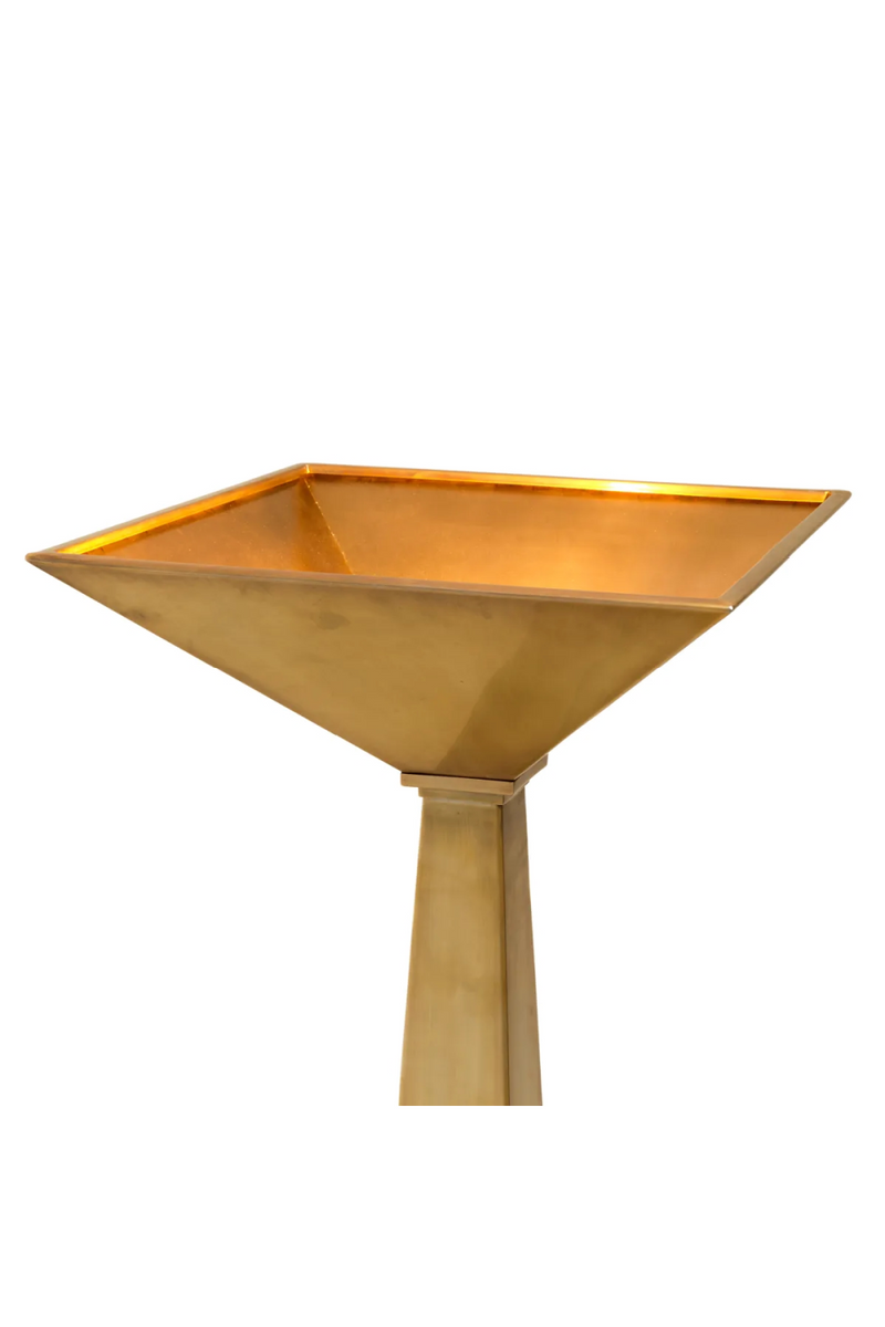 Lampadaire en laiton vintage | Eichholtz Augustus | OROA.fr