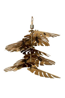 Lustre Vintage en Laiton Feuille de Monstera | Eichholtz Tropique | OROA