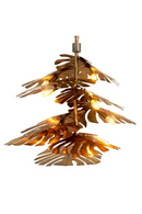 Lustre Vintage en Laiton Feuille de Monstera | Eichholtz Tropique | OROA