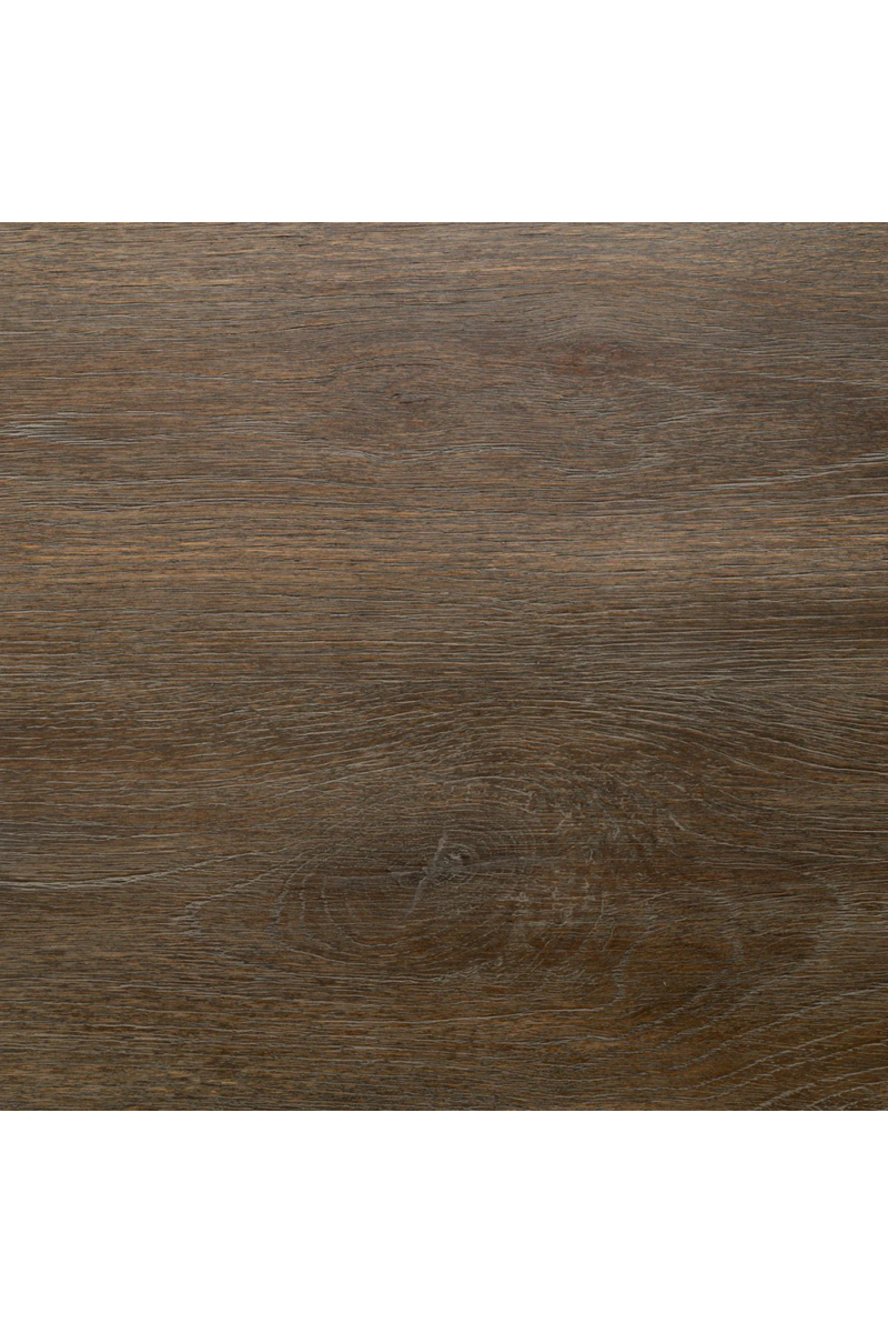 Table à manger en placage de chêne marron Silverstone | Eichholtz Lindbrook | Meubleluxe.fr