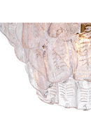 Lustre à étages en verre fait main | Eichholtz Solange | OROA.fr