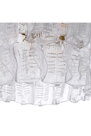 Lustre à étages en verre fait main | Eichholtz Solange | OROA.fr