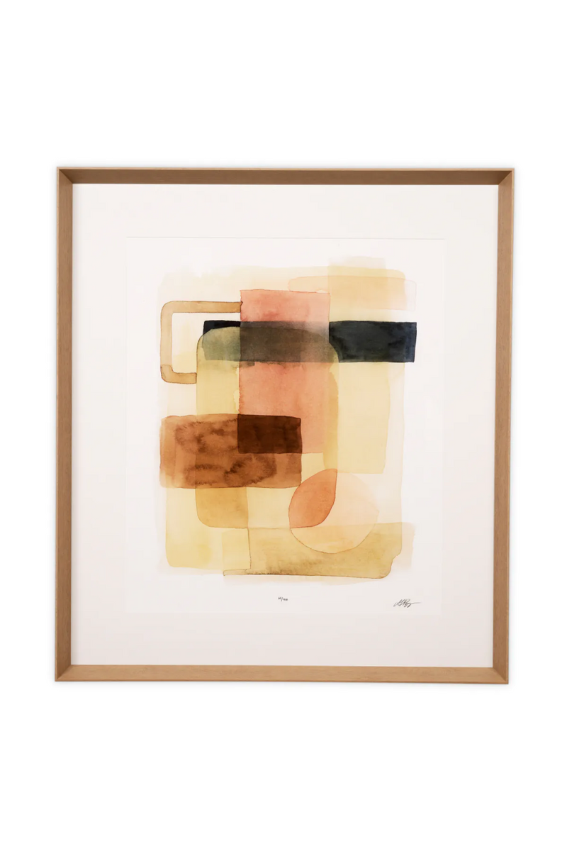 Tableau d'art abstrait (lot de 2) | Eichholtz Grace Popp | Meubleluxe.fr