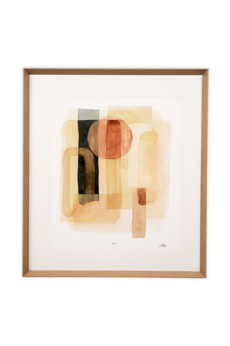 Tableau d'art abstrait (lot de 2) | Eichholtz Grace Popp | Meubleluxe.fr