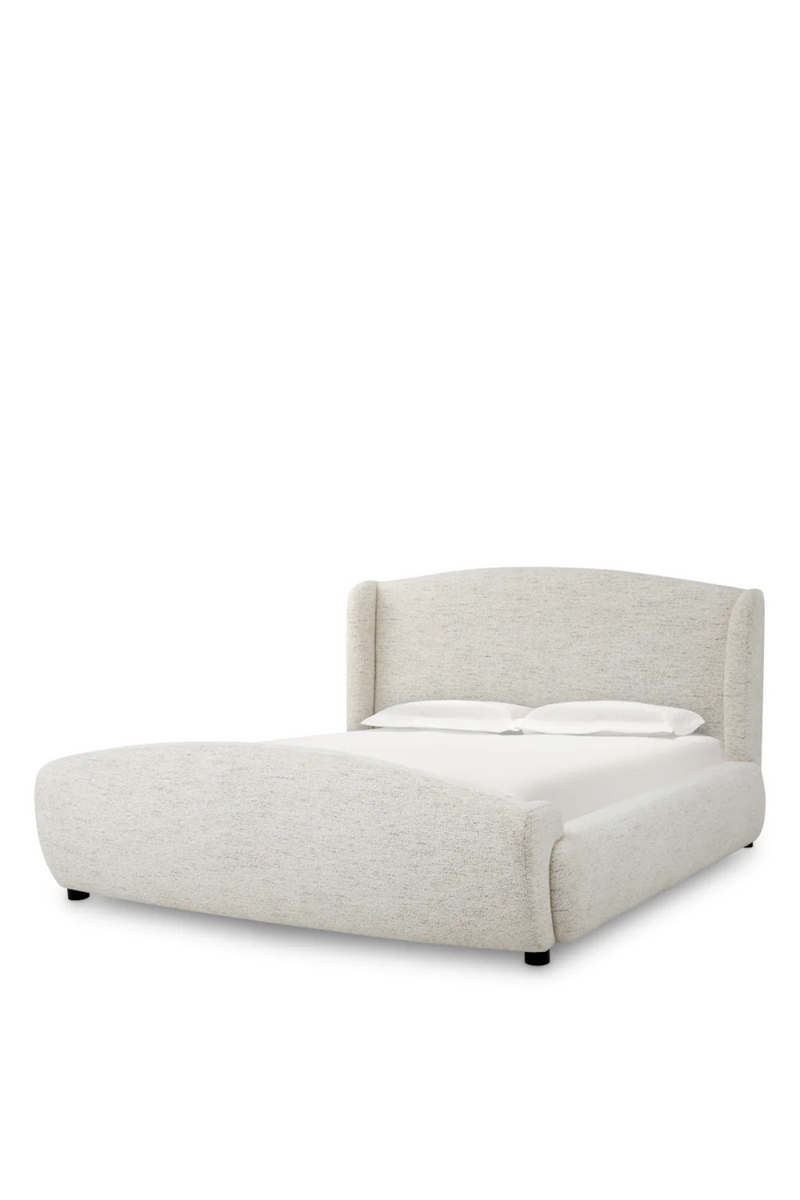 Cadre de lit Seashell blanc cassé | Eichholtz Mellory | OROA.fr