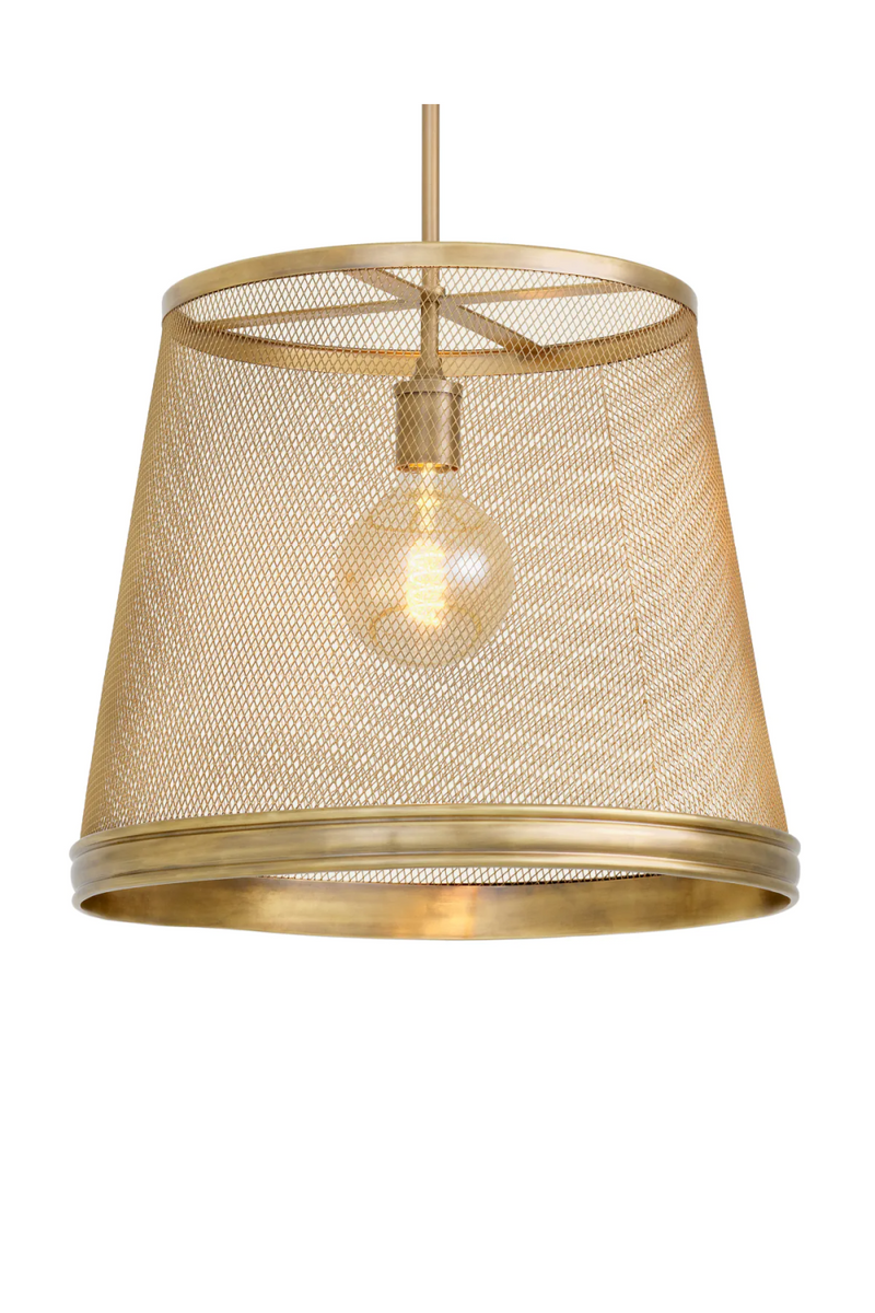 Suspension en Maille de Laiton Vintage | Eichholtz Colindale | OROA.fr
