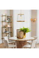 Suspension en Maille de Laiton Vintage | Eichholtz Colindale | OROA.fr