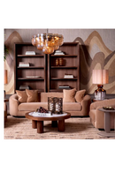 Canape plisse marron | Eichholtz Jameson | OROA.fr