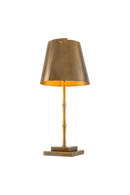 Lampe de table en laiton vintage | Eichholtz Seraphina | OROA.fr