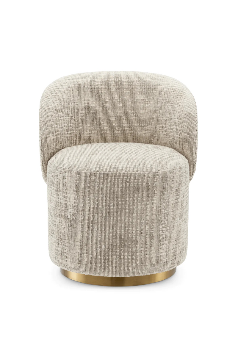 Chaise de salle à manger Creststone beige | Eichholtz Greer | OROA.fr