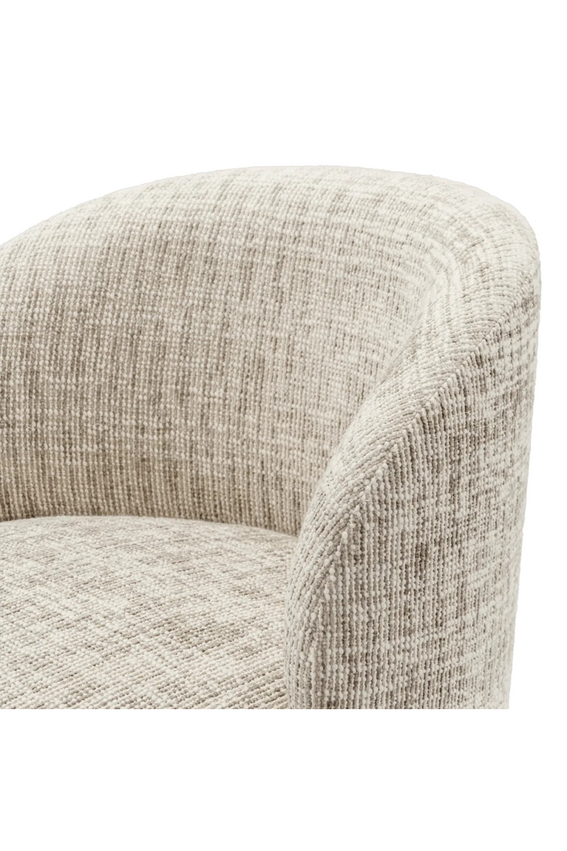 Chaise de salle à manger Creststone beige | Eichholtz Greer | OROA.fr