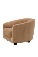 Fauteuil plisse marron | Eichholtz Jameson | OROA.fr