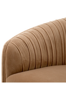 Fauteuil plisse marron | Eichholtz Jameson | OROA.fr