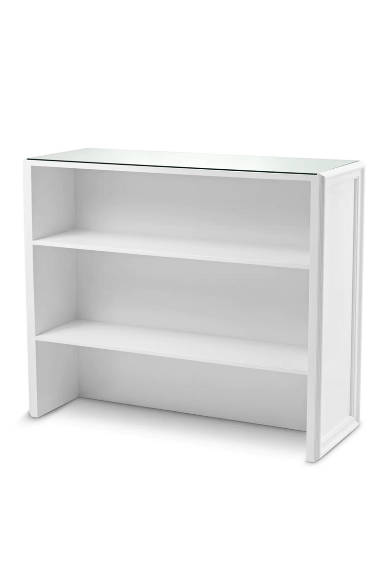 Buffet bar blanc a rainures | Eichholtz Roland | OROA.fr