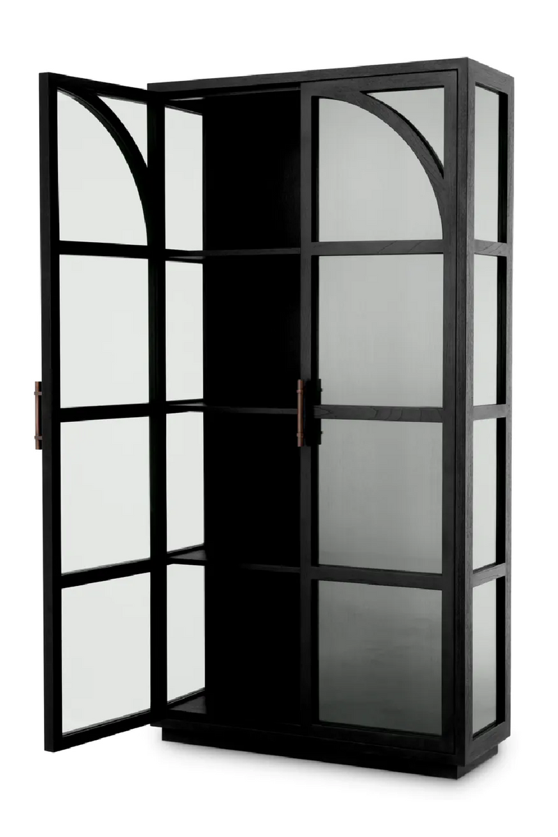 Buffet vitrine avec cadre noir | Eichholtz San Bernardino | OROA.fr
