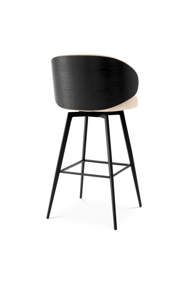 Tabouret de bar sable | Eichholtz Camerota | OROA.fr