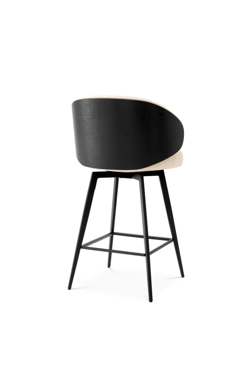 Tabouret de comptoir sable | Eichholtz Camerota | OROA.fr