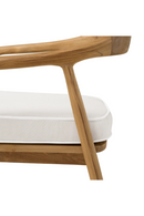 Chaise de salle à manger d'extérieur en teck naturel | Eichholtz Bealenote | OROA.fr