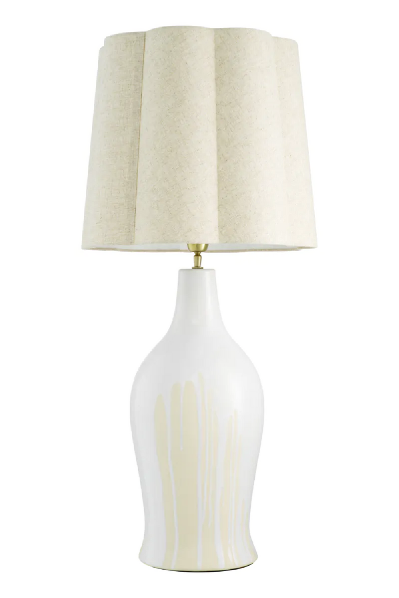 Lampe de table avec base en céramique | Eichholtz Beatriz | OROA.fr