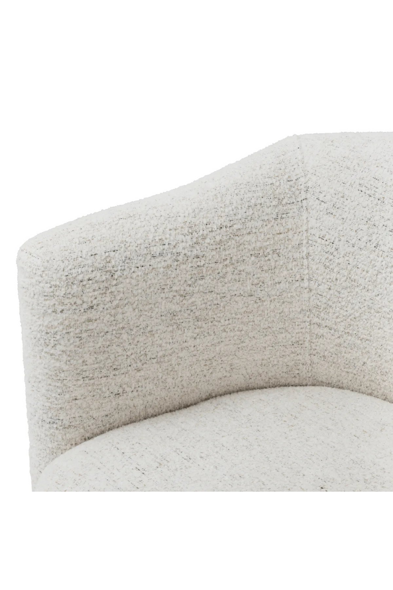 Fauteuil Seashell brisé blanc | Eichholtz Watertown | Meubleluxe.fr