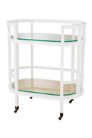 Chariot oblong en rotin naturel | Eichholtz Bahamas | OROA.fr