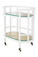 Chariot oblong en rotin naturel | Eichholtz Bahamas | OROA.fr