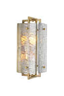 Applique Murale En Verre A Cadre En Laiton | Eichholtz Solara | OROA.fr