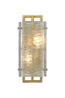 Applique Murale En Verre A Cadre En Laiton | Eichholtz Solara | OROA.fr