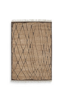 Tapis en laine marron 200x300 cm | Eichholtz Coralie | OROA.fr