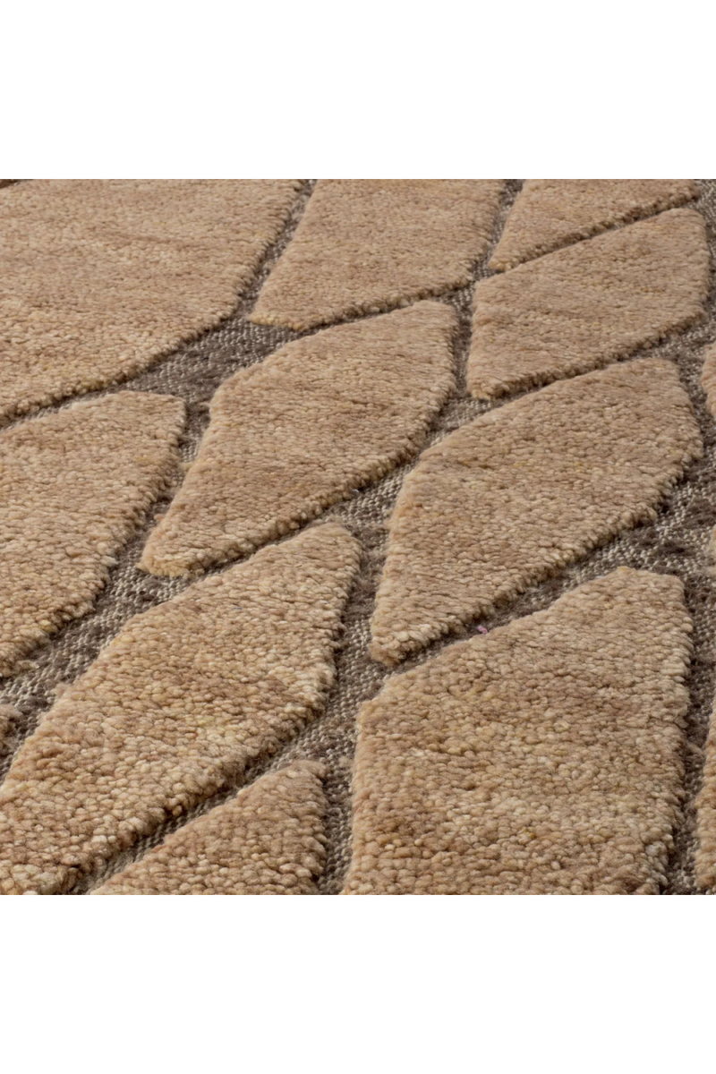 Tapis en laine marron 200x300 cm | Eichholtz Coralie | OROA.fr