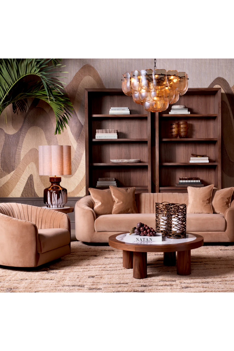 Tapis en laine marron 300x400 cm | Eichholtz Coralie | OROA.fr