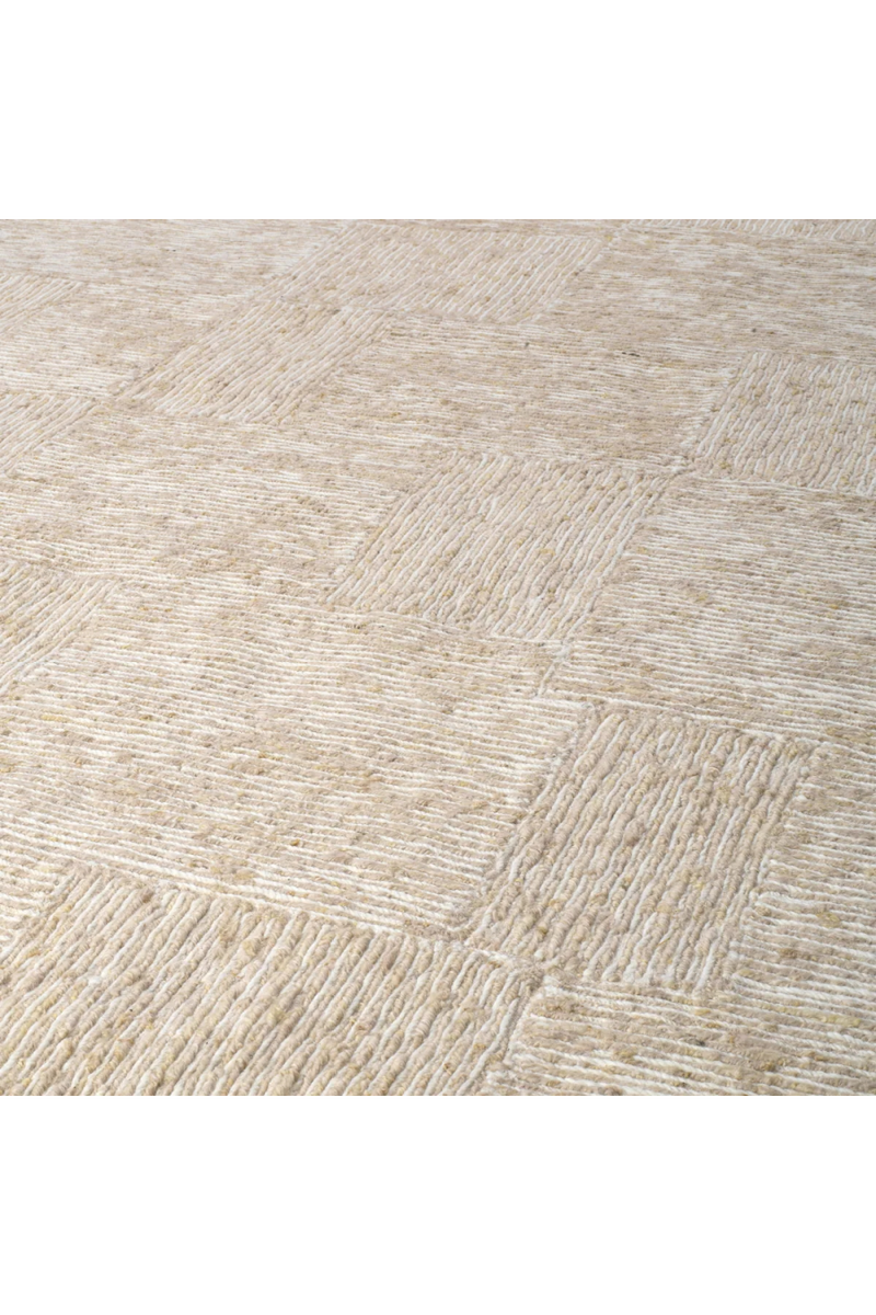 Tapis tissé en laine ivoire 200x300 cm | Eichholtz Antoine | OROA.fr