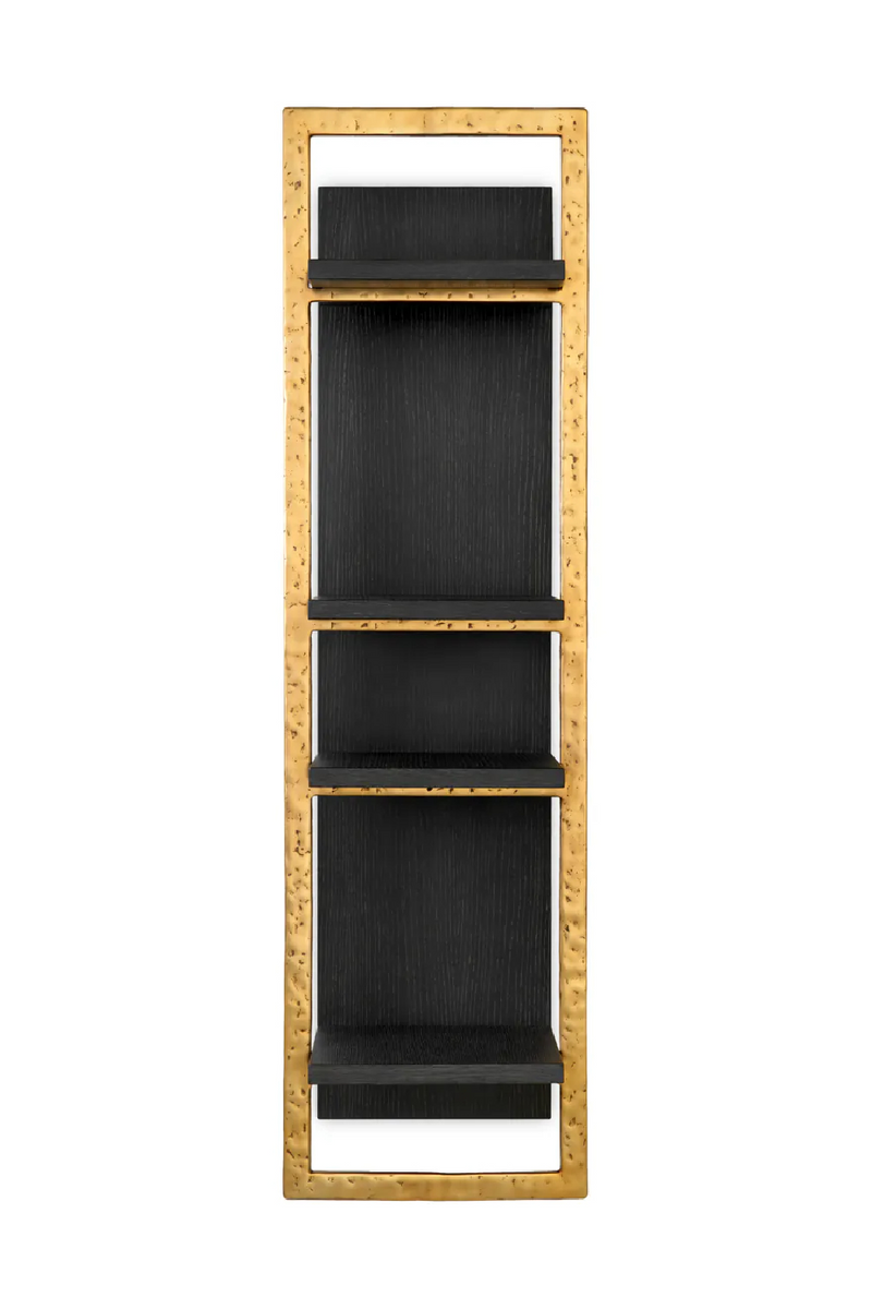 Armoire Murale Encadrée en Laiton Brossé | Eichholtz Belcanto | OROA.fr