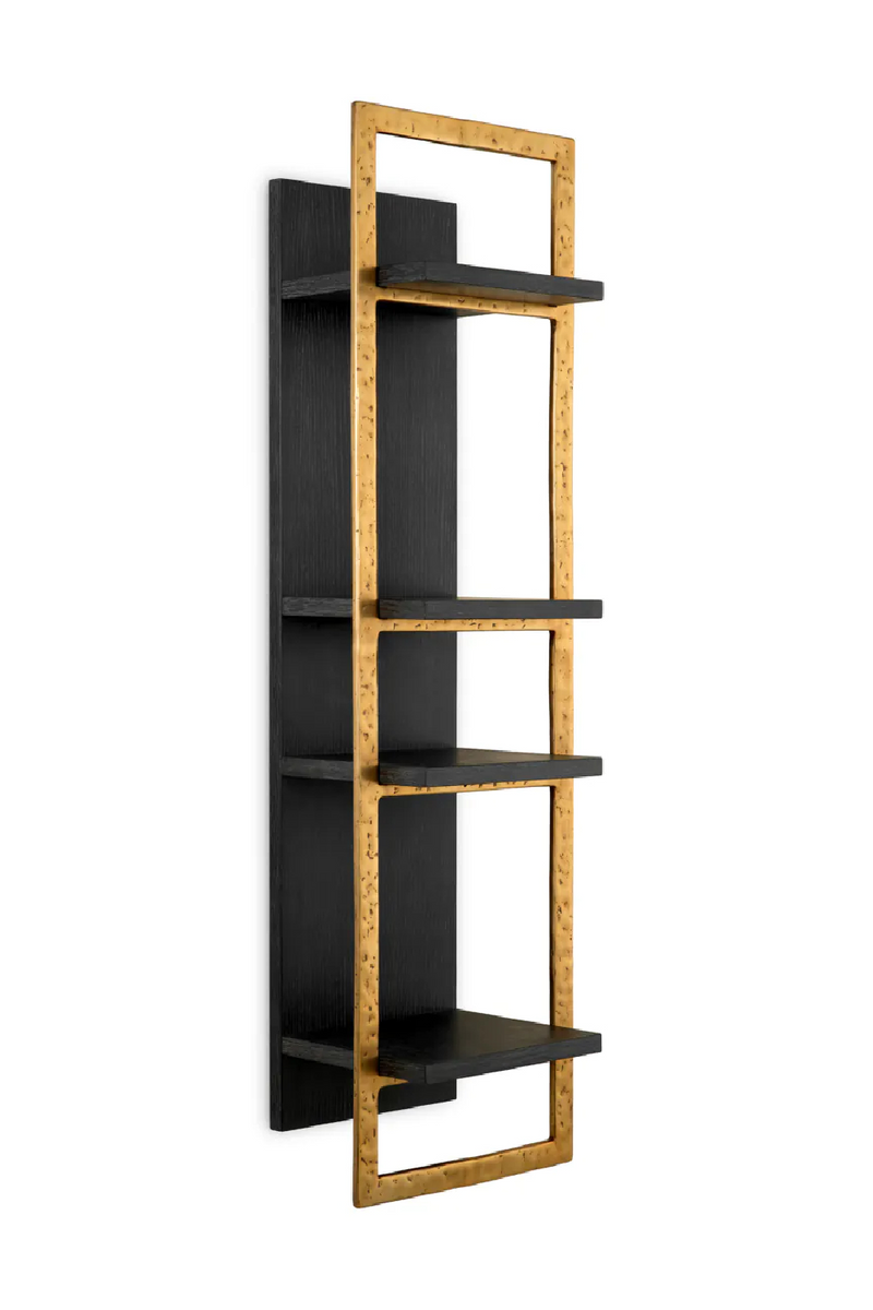 Armoire Murale Encadrée en Laiton Brossé | Eichholtz Belcanto | OROA.fr