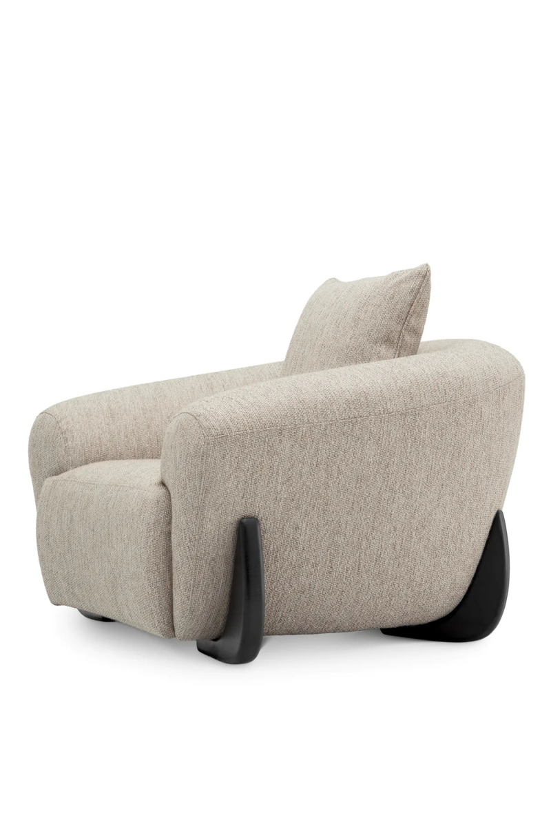 Fauteuil gris clair | Eichholtz Siderno | OROA.fr