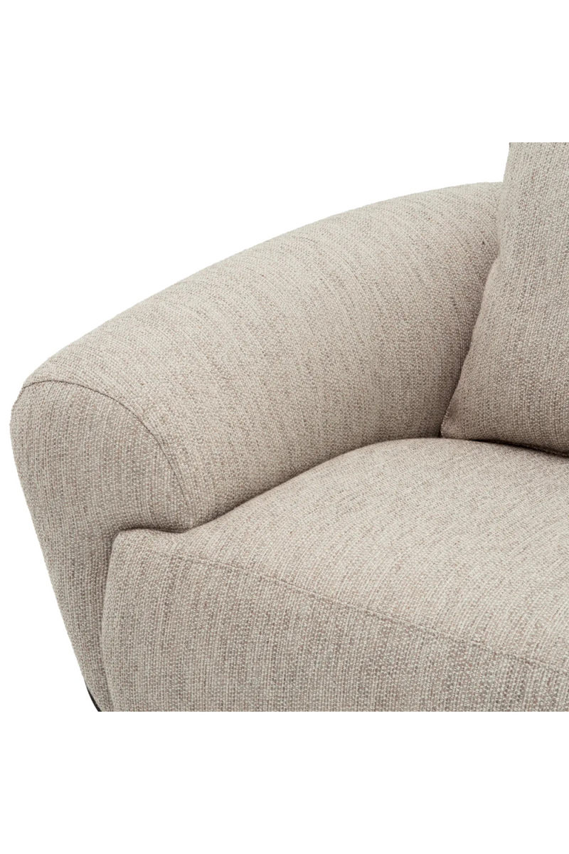 Fauteuil gris clair | Eichholtz Siderno | OROA.fr